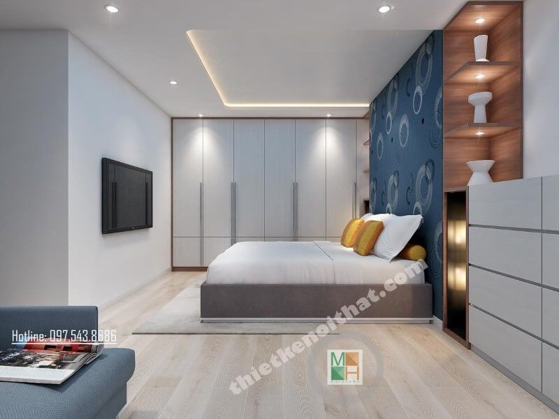 Trang trí nội thất phòng ngủ theo phong cách hiện đại đang là lối phong cách thiết kế được nhiều gia đình trẻ hiện nay lựa chọn và ưa chuộng