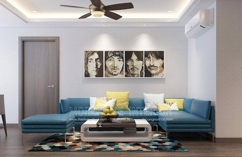Cửa gỗ thông phòng nối phòng khách với phòng ngủ tông trầm ấm đẹp MH04